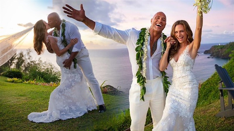Dwayne 'The Rock' Johnson and Lauren Hashian tie the knot